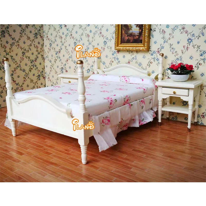 1:12 деревянный кукольный домик миниатюрная мебель игрушка куклы крем имитация