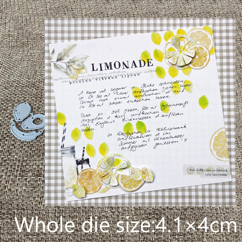 Высечки для скрапбукинга Lemon chili авокадо скрапбук альбом бумажная карта тиснение