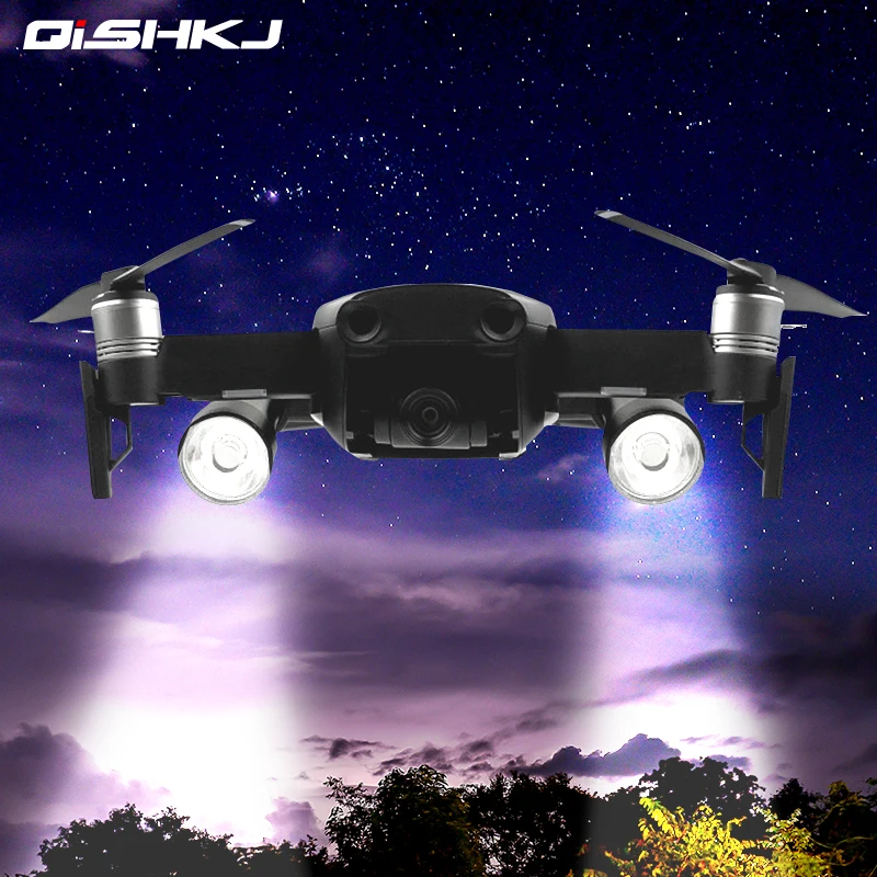 

Новое поступление DJI Mavic Air Flash LED заполняющий свет Прожектор Лампа Комплект для DJI Mavic Air Night Flight Lighting Drone аксессуары