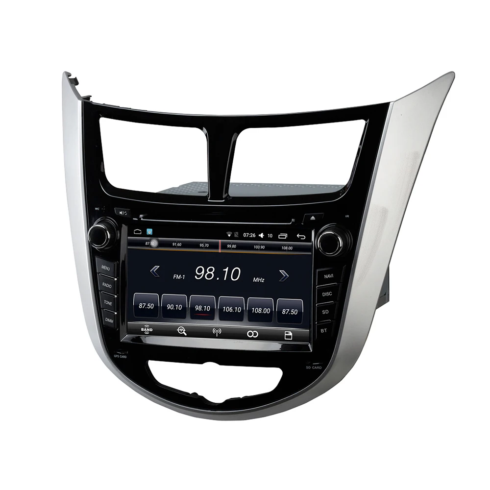 D NOBLE 2G + 16G Android 7 1 автомобильный dvd плеер дюймов 2 din Wifi Bt FM Радио Стерео GPS навигация