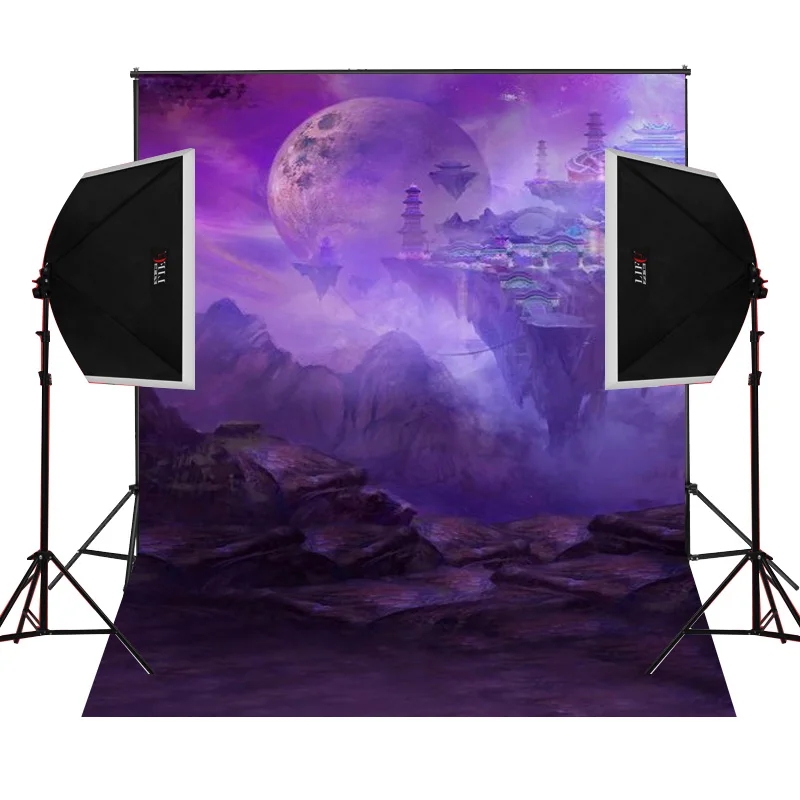 Виниловый фон для студийной фотосъемки Dream Planet Rock scenic детей тканевый цифровой
