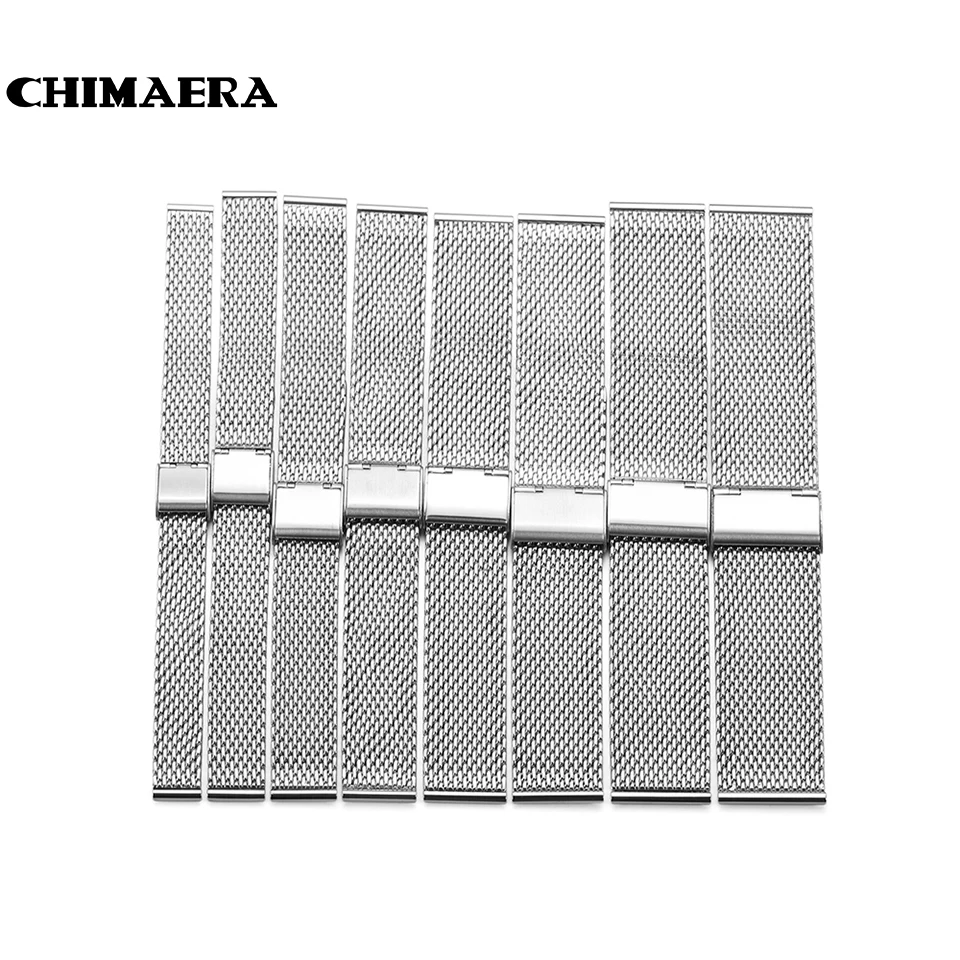 Ремешок для часов CHIMAERA из нержавеющей стали сетчатый