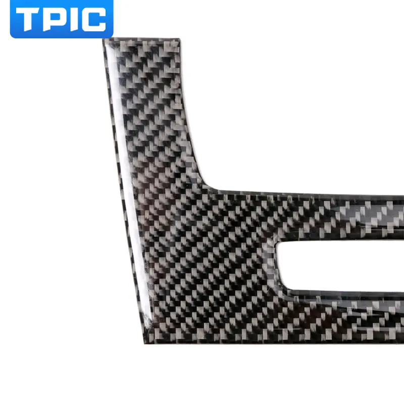 TPIC кондиционер из углеродного волокна CD панель декоративная накладка для BMW E90