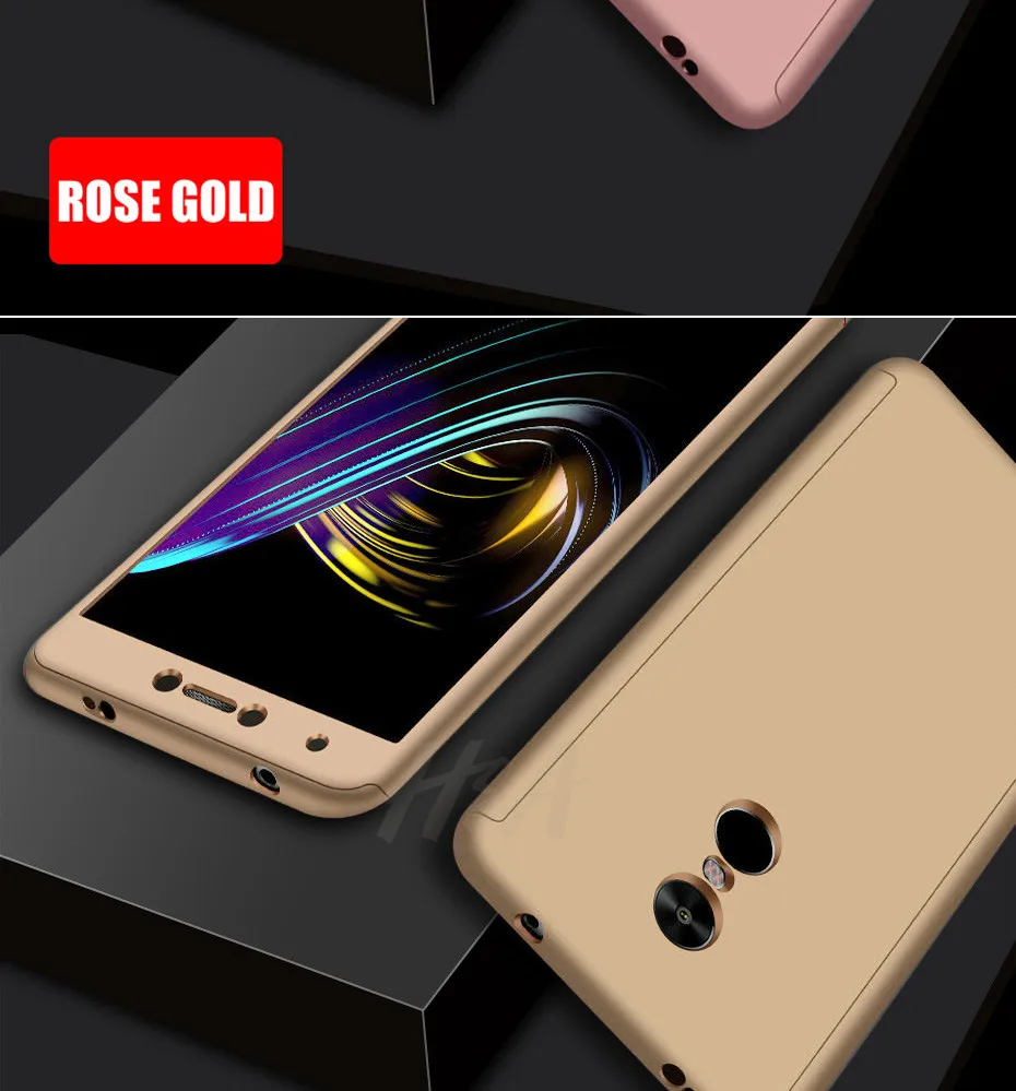 H& A Роскошный 360 полный защитный чехол для Xiaomi Redmi 4X Note 4 глобальная версия чехол для телефона для Xiaomi Redmi Note 4 4X чехол