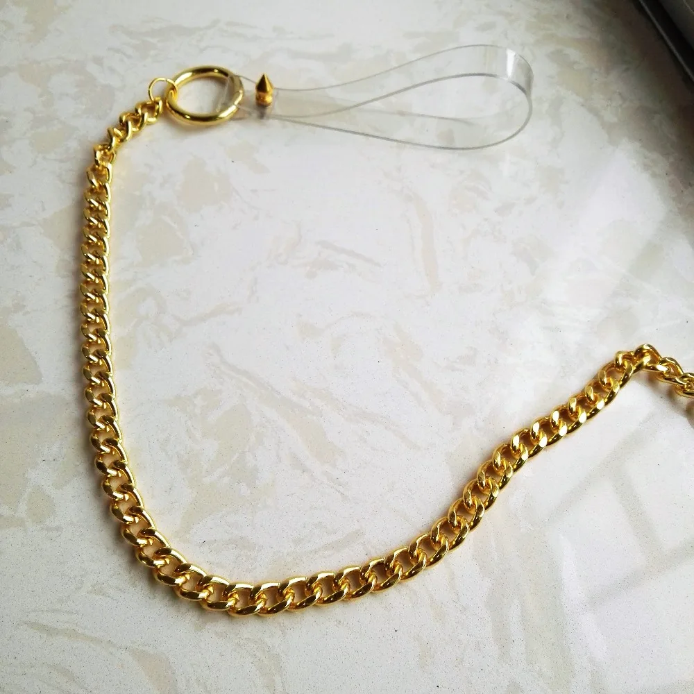 Модное сексуальное ожерелье ручной работы в стиле Харадзюку золотого цвета с