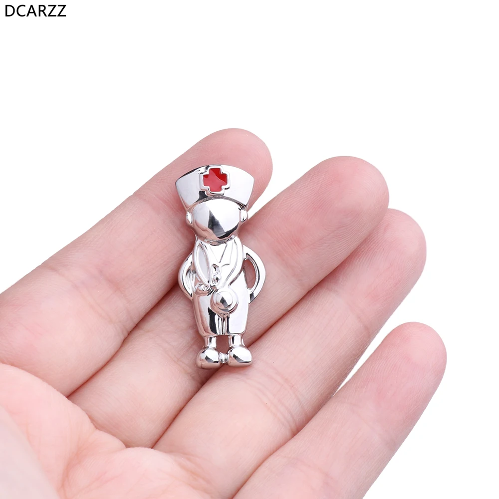 Doctor Pin Брошь медсестры Медицинская Подвеска DIY ювелирные изделия для женщин/мужчин Bilogy/Science Gift мультипликационная наклейка булавки металлические броши