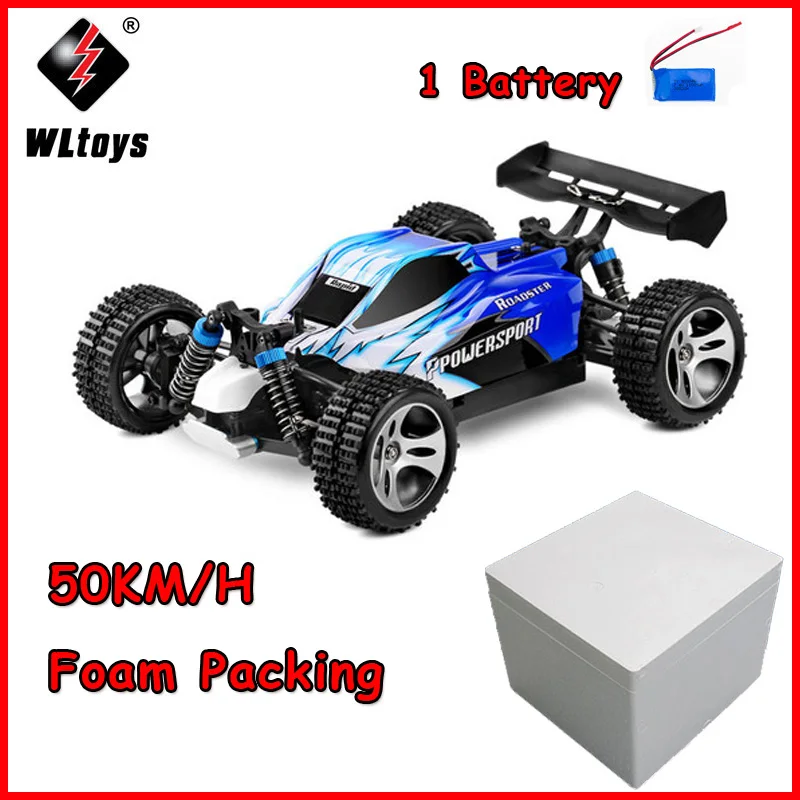 WLtoys A959-B 70 км/ч пульт дистанционного управления Радиоуправляемый скоростной гоночный автомобиль высокоскоростной автомобиль внедорожный завод прямая Лучшая цена Модернизированный Радиоуправляемый автомобиль - Цвет: A959 50KM H 1battery