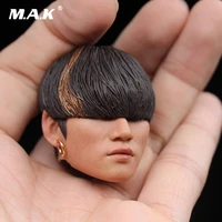 new south korea daesung head sculpt with earrings 16 man head carving for 12 male action figure