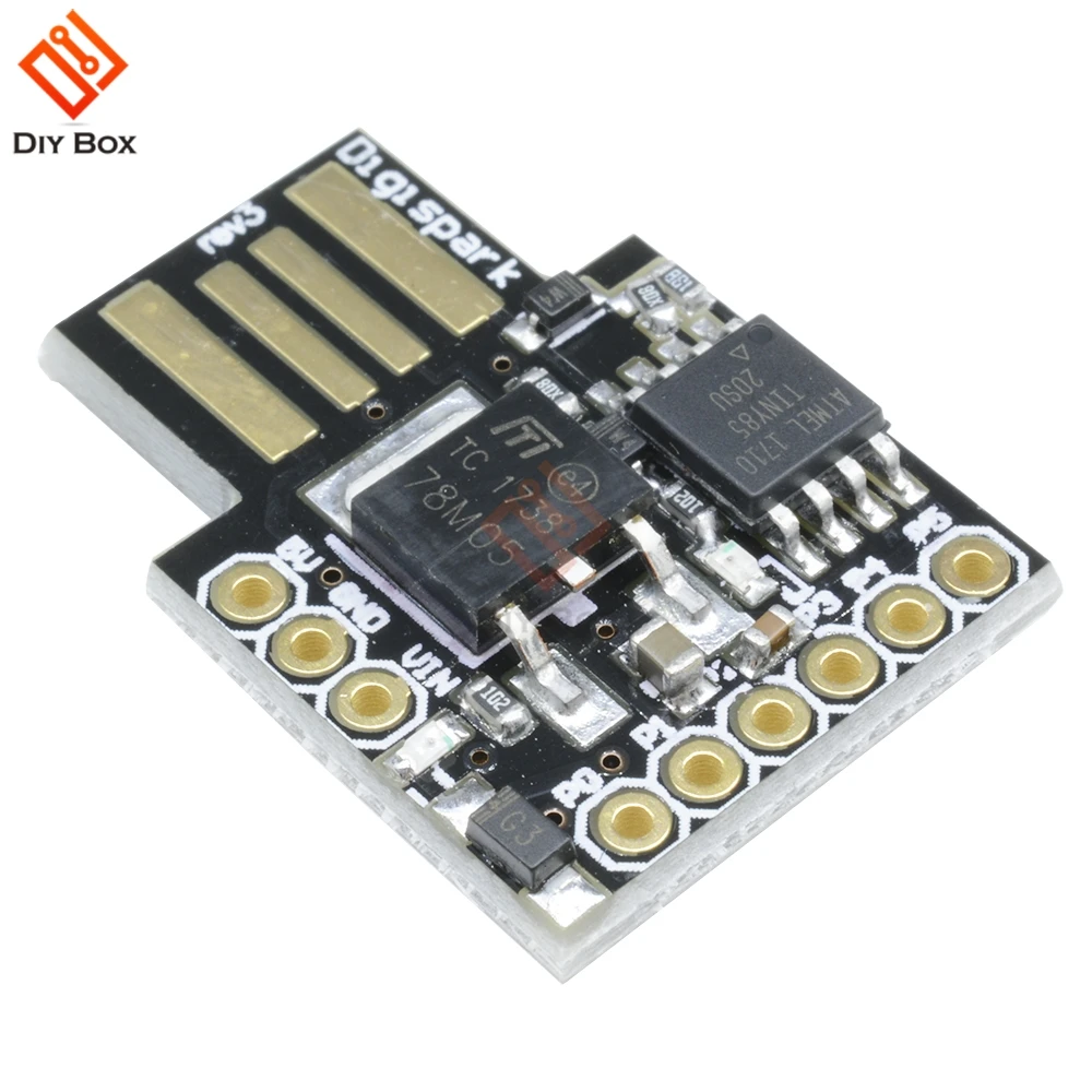 Плата для разработки ATTINY85 Micro USB плата Arduino модуль ввода/вывода IIC I2C SPI набор сделай