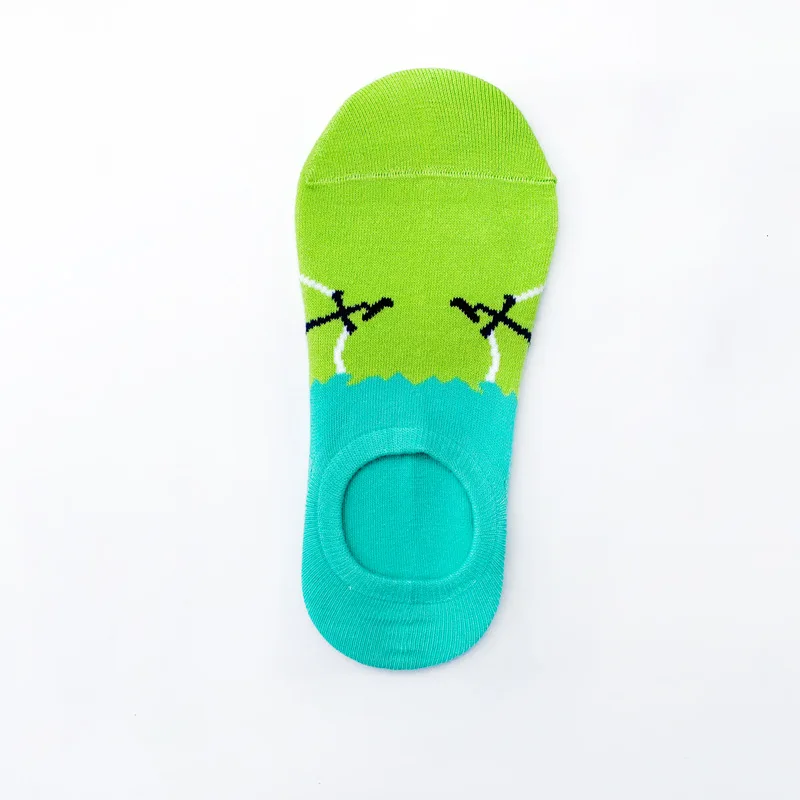 Креативный художественный хлопок новый продукт красочные женские носки с милым