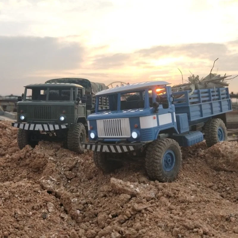 WPL B 24 DIY 1:16 Радиоуправляемый Военный мини грузовик 2 4G 4WD внедорожник гоночный