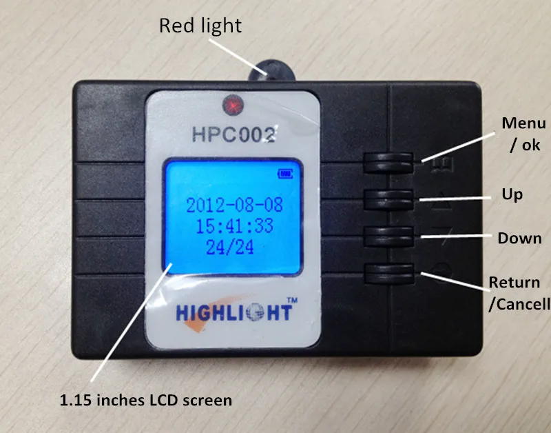 Подсветка HPC002 беспроводной ненаправленный счетчик посетителей подсчет