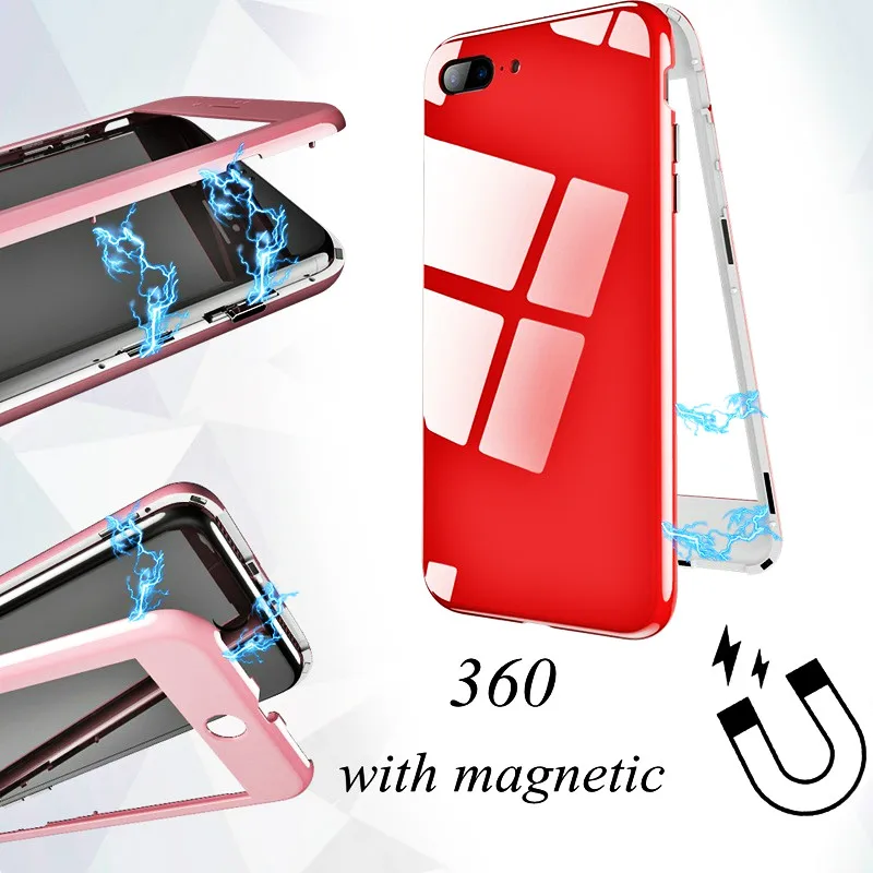 Чехол XR XS Max для iphone 6 s 7 8 Plus, Магнитный флип-чехол на 360 градусов, чехол для iphone XS Max X 10 iphone XR 6s Plus, чехол s