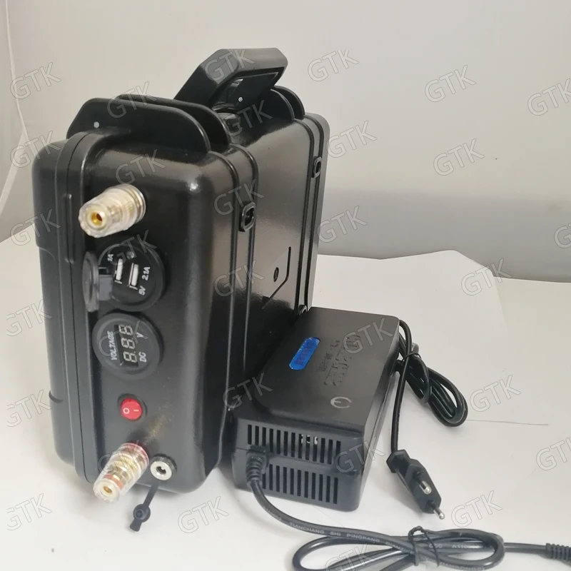Аккумулятор waterprrof Lifepo4 12 В 30 Ач с USB для грыжи 360 Вт эхолот Светодиодный Шахтер