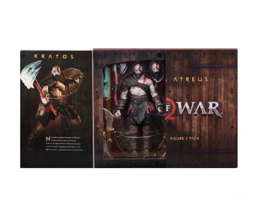 Новая экшн фигурка GOD OF WAR критос и атреус 2 упаковки ПВХ фигурки Коллекционная
