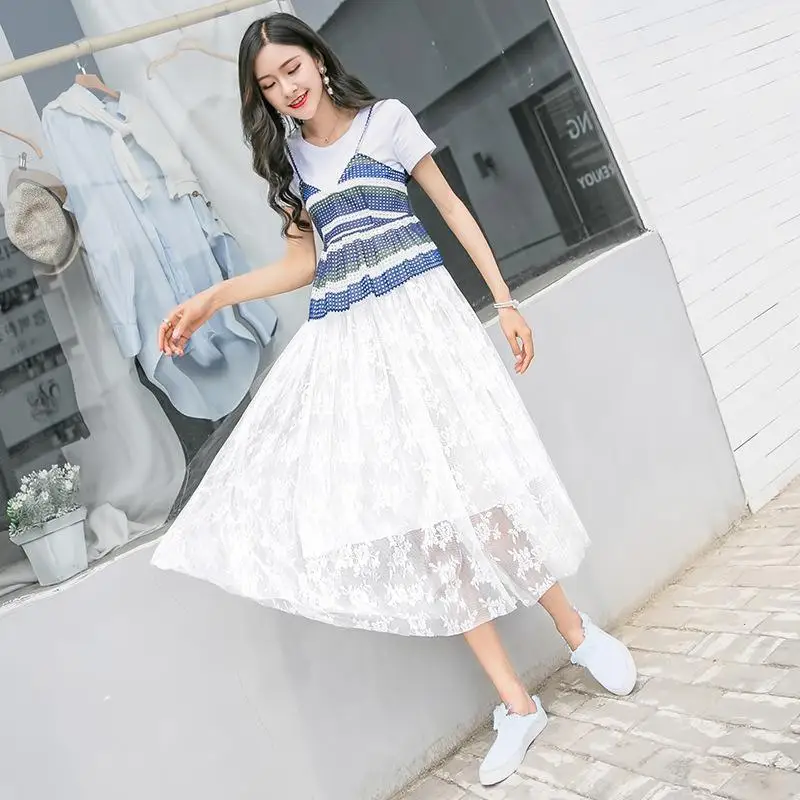 NFIVE брендовая 2018 Женская тонкая длинная юбка новая мода Корейская весна лето