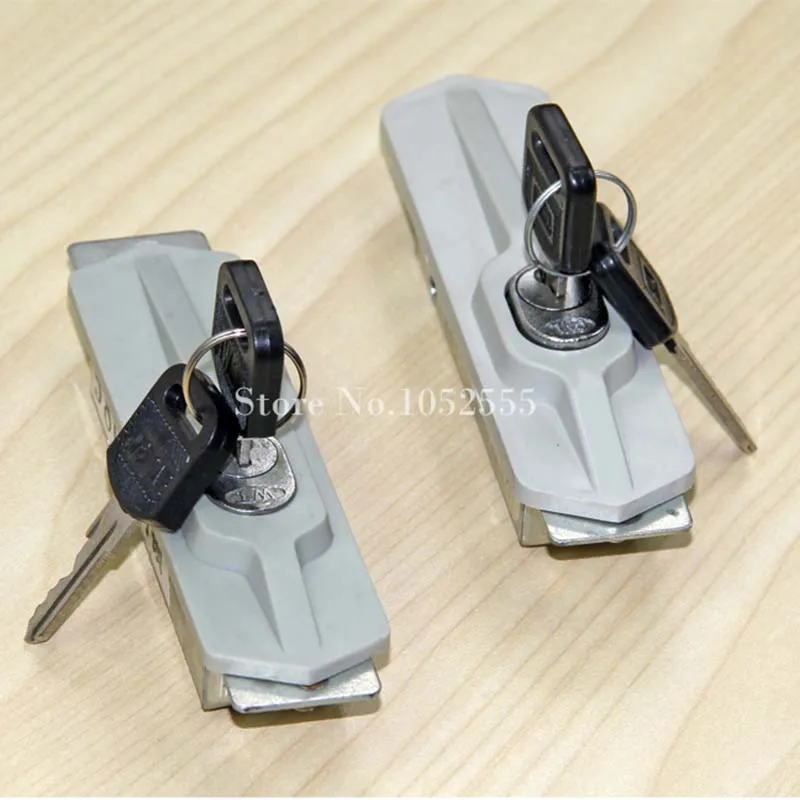 Высокое качество 5 шт файл шкаф раздвижные двери с 2 ключами мебельный замок Крюк