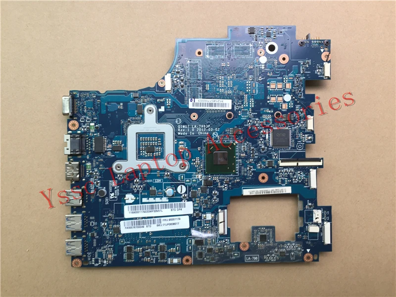 Бесплатная доставка Новинка Новая QIWG7 LA 7983P материнская плата для ноутбука Lenovo G780