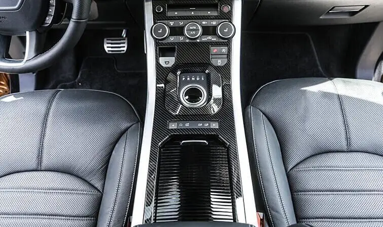 Для Range Rover Evoque 2013 2016 аксессуары центральной консоли Шестерни Панель ABS хром