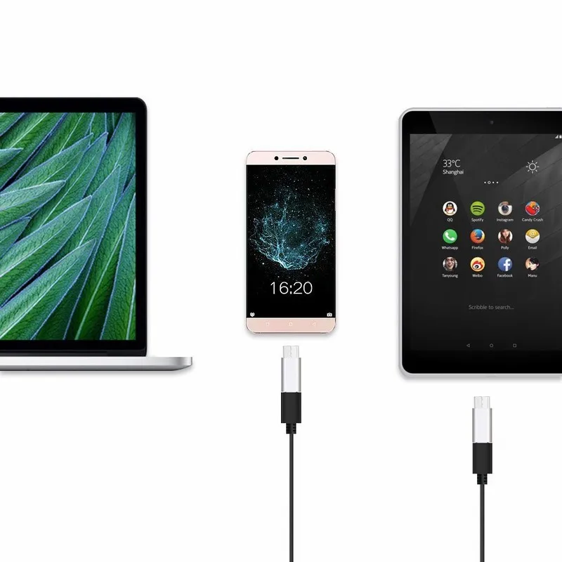 Адаптер Micro USB C Type-C для OnePlus 5 3T Huawei P9 Plus Lenovo ZUK Z1 Z2 Nexus 5X 6P Meizu Pro 6 Xiaomi mi a1 Mi4c TypeC |