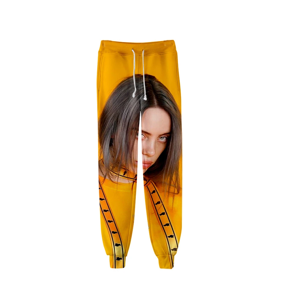 Frdun Tommee 3D Billie Eilish брюки с принтом повседневные весенние повседневные штаны для бега женские и мужские брюки тонкие крутые горячая Распродажа брюки 4XL