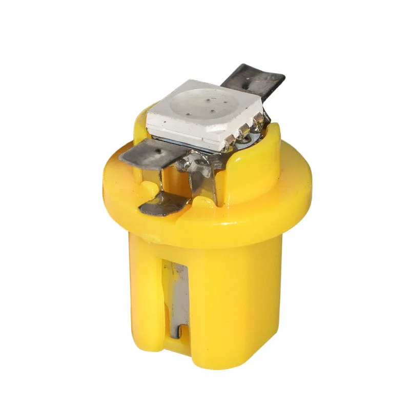 10 шт. T5 B8.5D 509T B8.5 Smd Светодиодная лампа Автомобильный манометр Speedo тире приборной