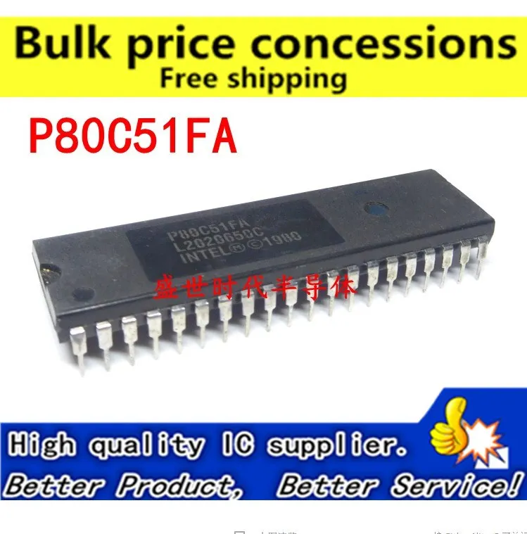

Бесплатная доставка 5 шт./лот P80C51 P80C51BH P80C51FA DIP-40 IC