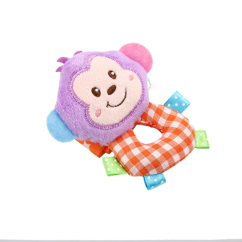 Детские игрушки-погремушки 2 шт. детские носки погремушки игрушки-животные милые