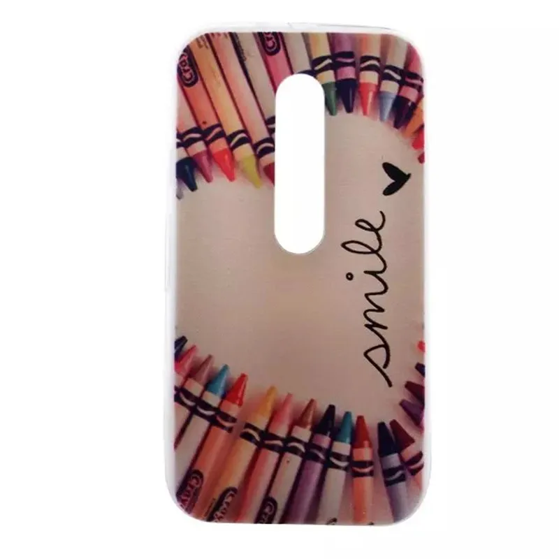 Ультратонкий Мягкий Чехол carcasas пункт Для Motorola Moto G3 G 3-го Поколения XT1541 Двойной
