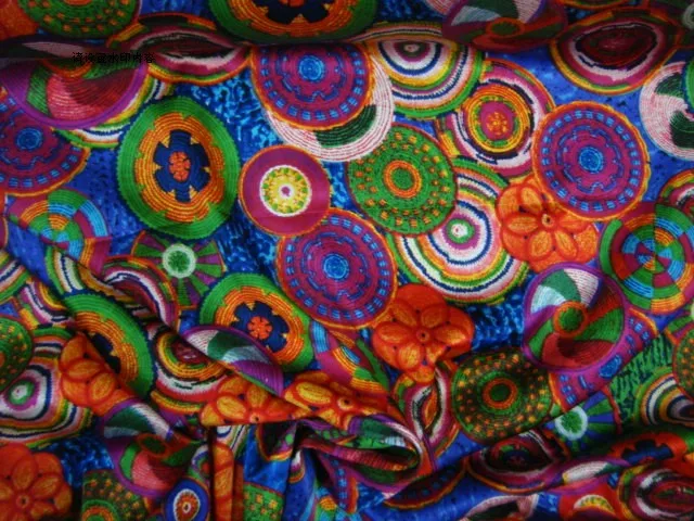 100% чистый шелковицы мягкий сатин фиброин шелка Цзоу круг шарф юбка пошив