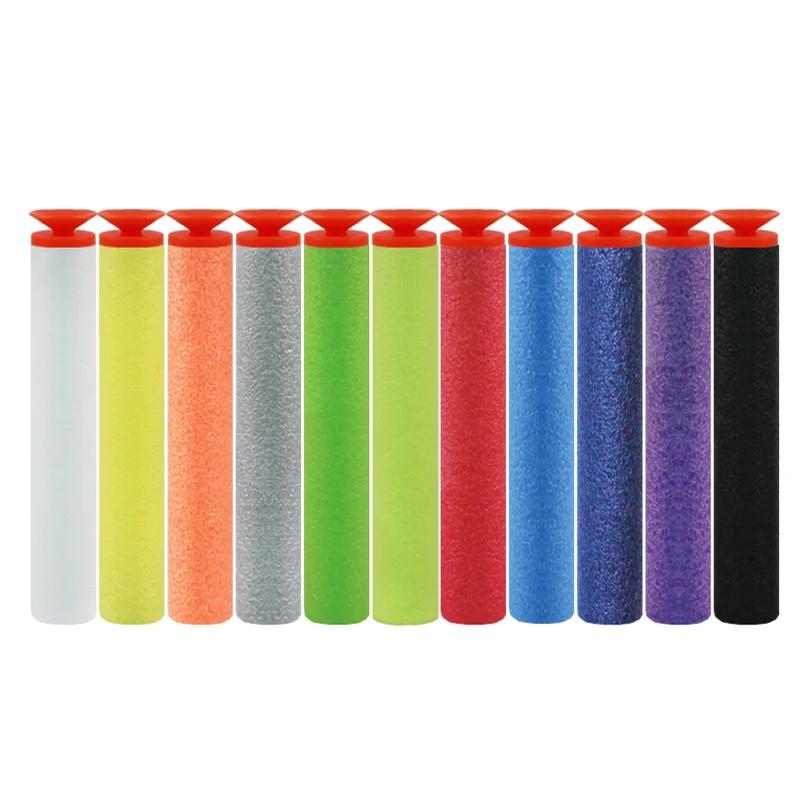 100 шт для пуль Nerf, мягкая полая головка 7,2 см, запасная игрушка дартс, пули для пуль серии Nerf, бластеры, рождественский подарок для детей