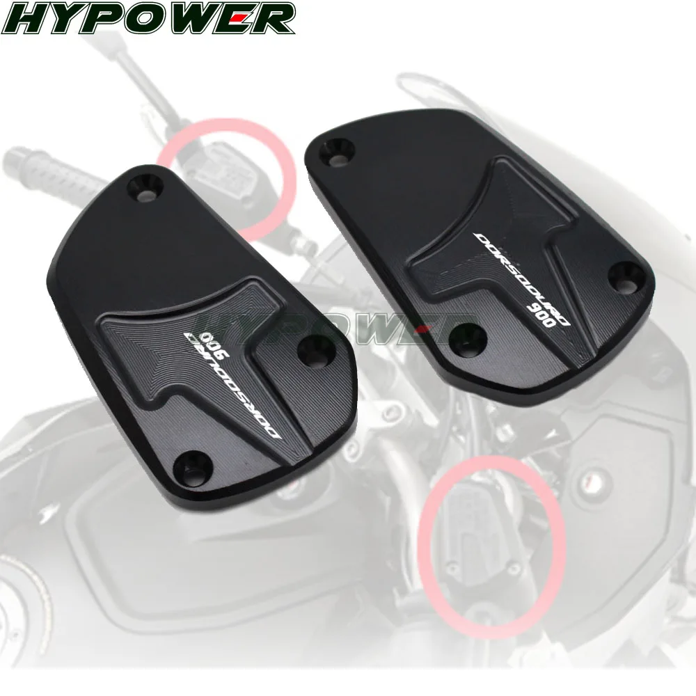 CNC Motorcycle Master Cylinder Front Brake Clutch Fuel Reservoir Cover Tank Cap For Aprilia DORSODURO900 2017 | Автомобили и
