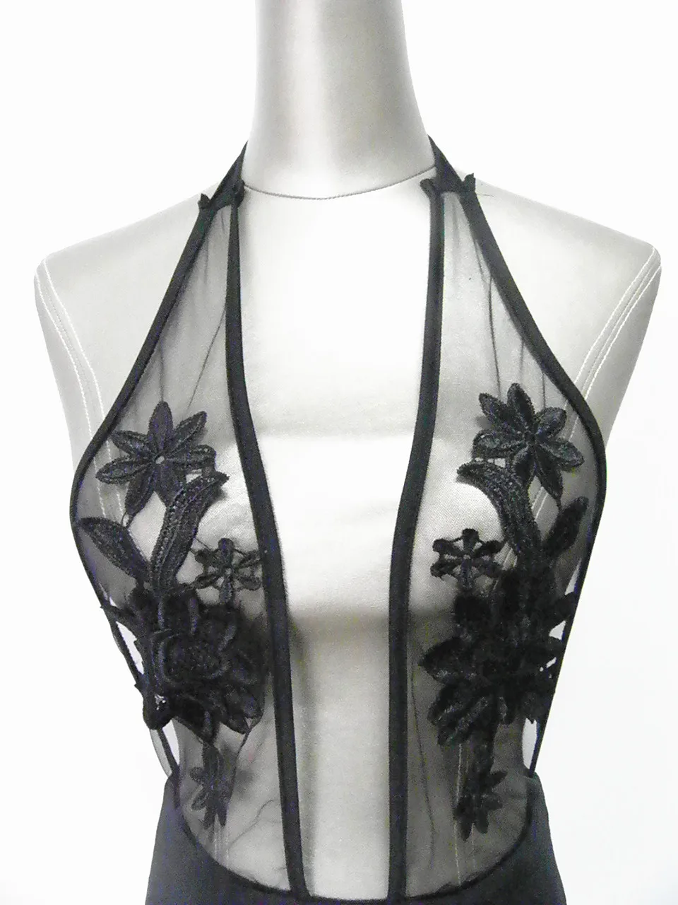 Новый сексуальный черный цельный купальник 2018 Горячая Холтер Высокая талия