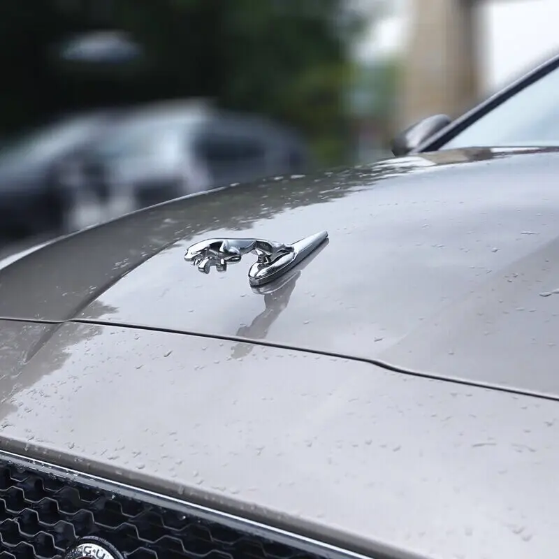 Автомобильный Стайлинг наклейка s для Jaguar XE XF XJ XFL XJL F-type E-type Металлическая Автомобильная головка капота Модифицированная стандартная крышка декоративная наклейка