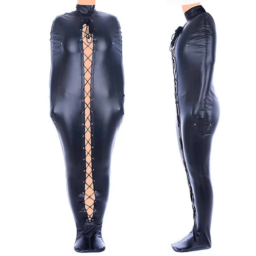 Мумия полный средства ухода за кожей прямая куртка Straitjacket кожа сна мешок бретели