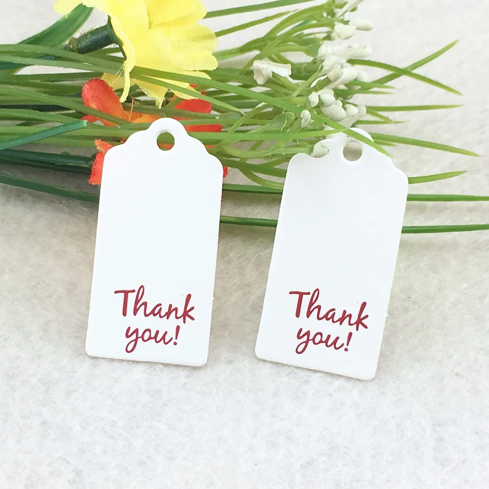

4x2cm 400pcs/lot personalized thank you wedding tags wedding favor tags Personalized Gift Tags