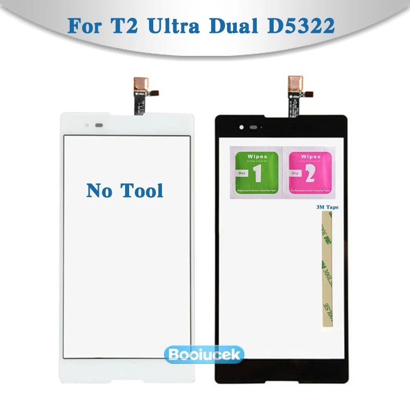 Замена высококачественного сенсорного экрана 6 0 дюйма для Sony Xperia T2 Ultra Dual D5322 XM50h