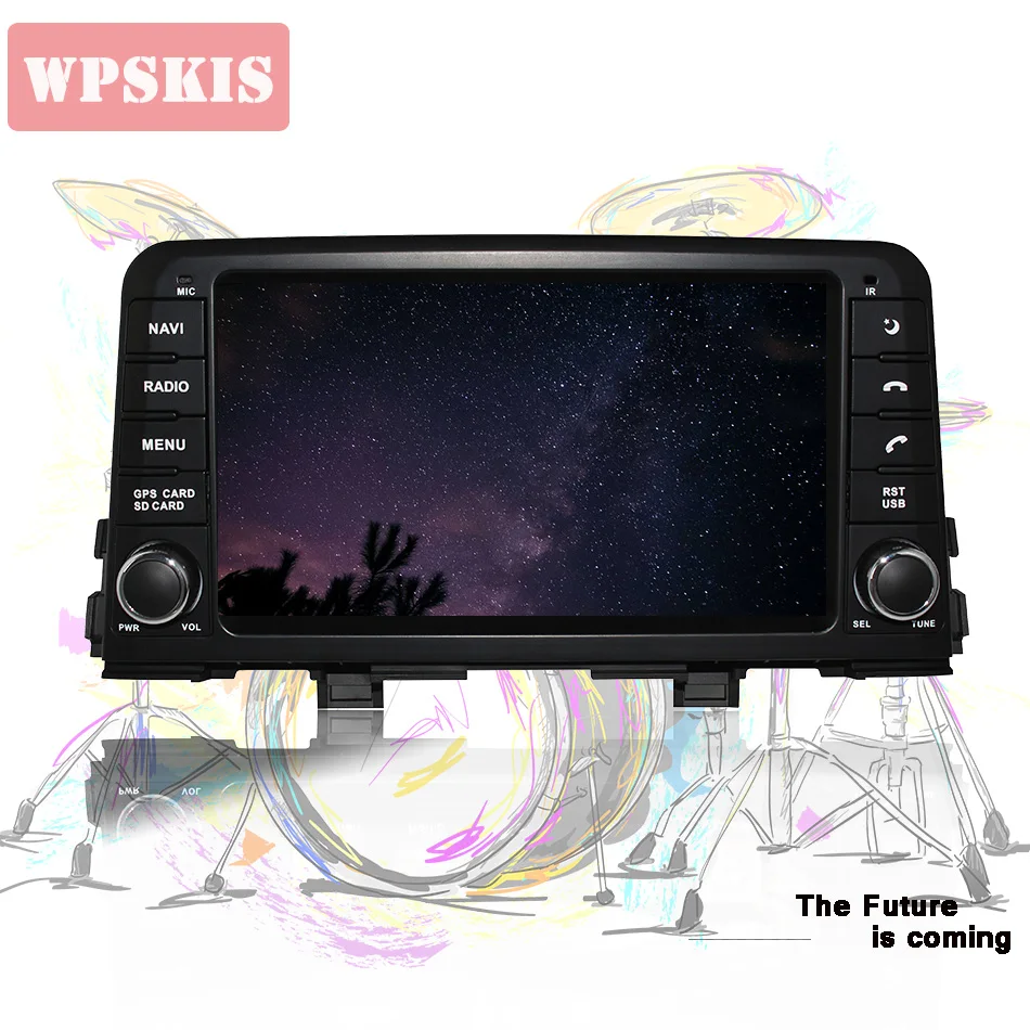 Android 10 0 IPS 4 + 64 ГБ авто стерео Мультимедиа для KIA PICANTO 2017 2018 автомобильный dvd плеер GPS