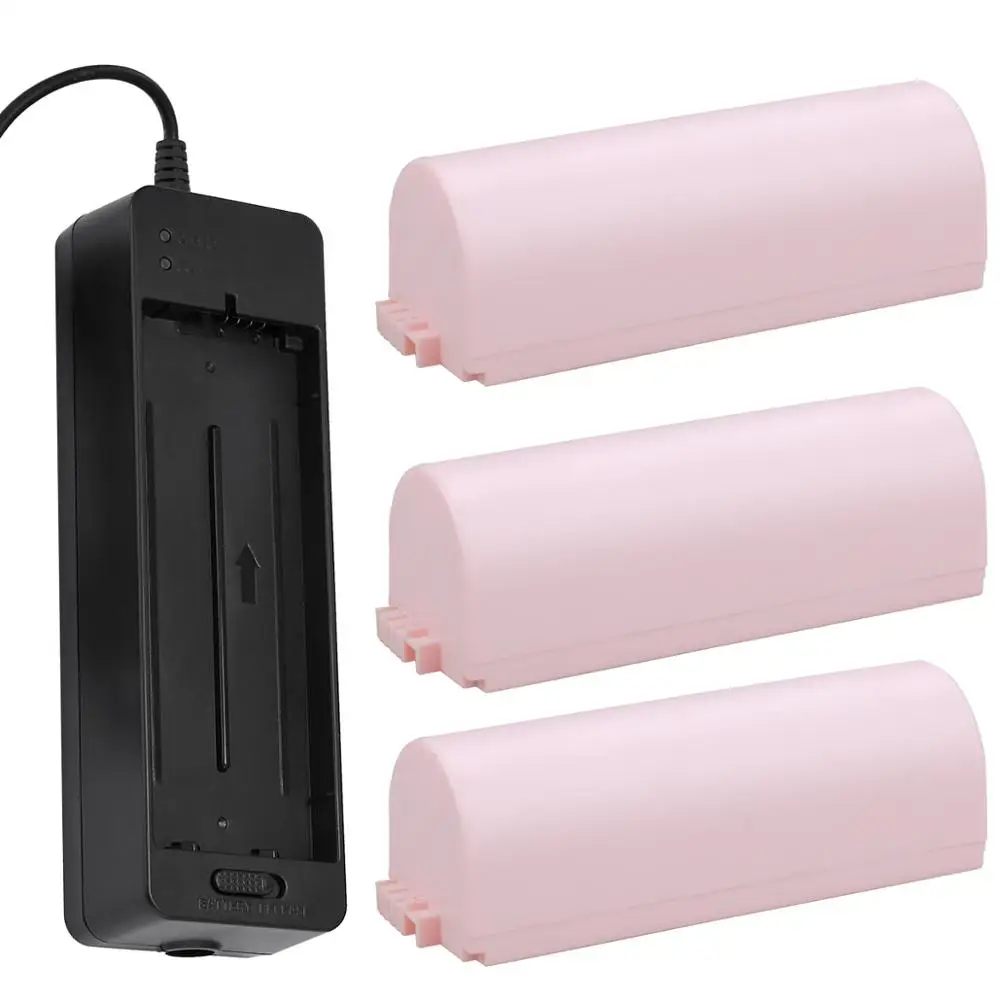 NB-CP2L аккумулятор или зарядное устройство для Canon SELPHY CP100 CP200 CP220 фотопринтер розовый