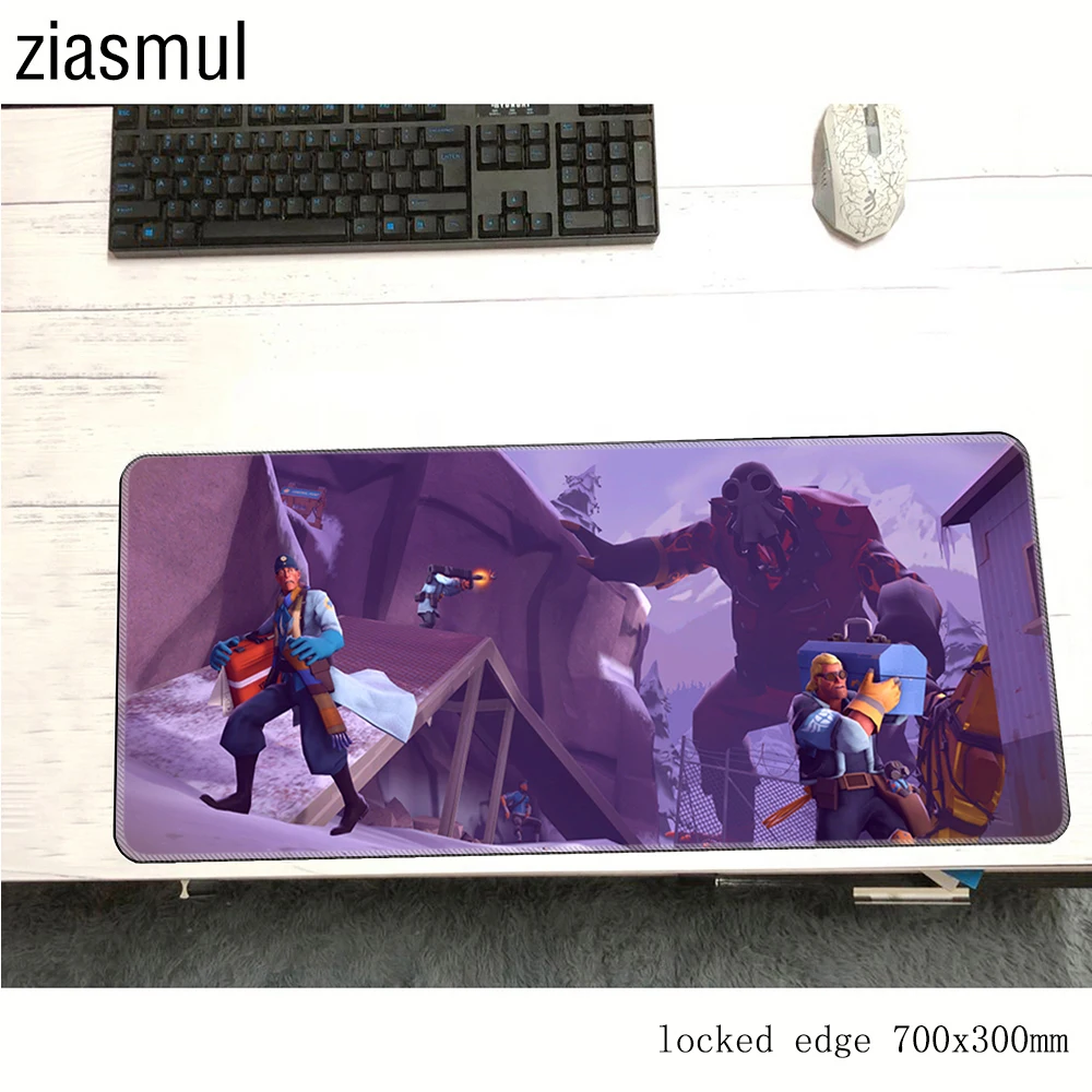 Коврик для мыши team fortress 2 700x300x3 мм гелевый компьютерной игровые аксессуары коврик