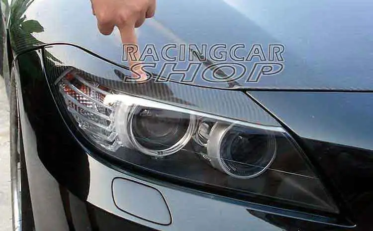Ресницы для бровей из углеродного волокна Scheinwerferblenden 09 12 BMW Z4 Z Series E89 B346E|carbon fiber|for
