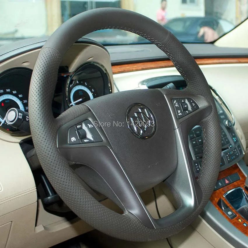 Чехол для Buick Lacrosse 2009-2012 чехлы на руль автомобильный Стайлинг сделай сам