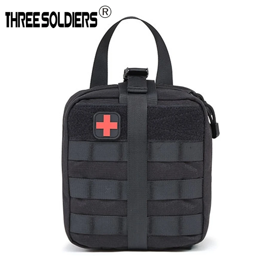 Outdoor tactical multi function Molle large medical bag field survival first aid kit accessories package | Спорт и развлечения
