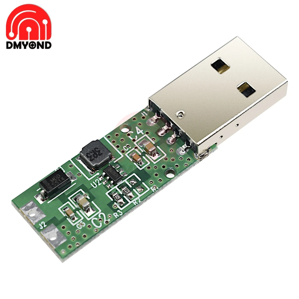 Электронная деталь сделай сам USB Повышающий Модуль питания 5 В до 12 повышающий