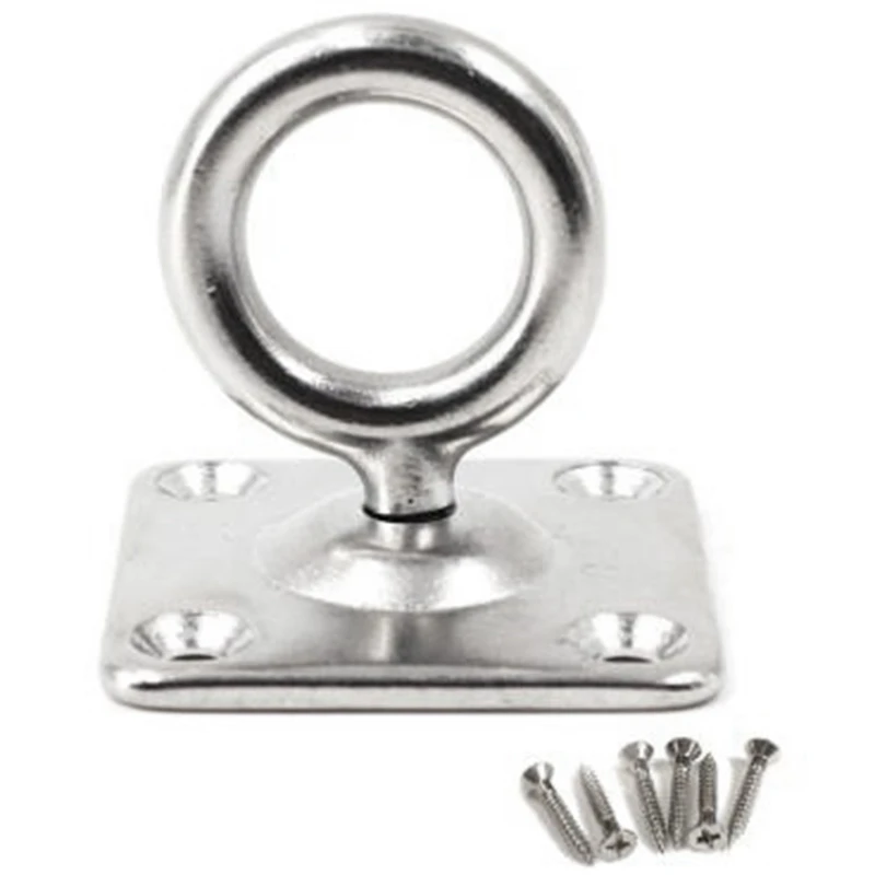 2 шт. квадратная поворотная опора для глаз поворотный потолочный крючок