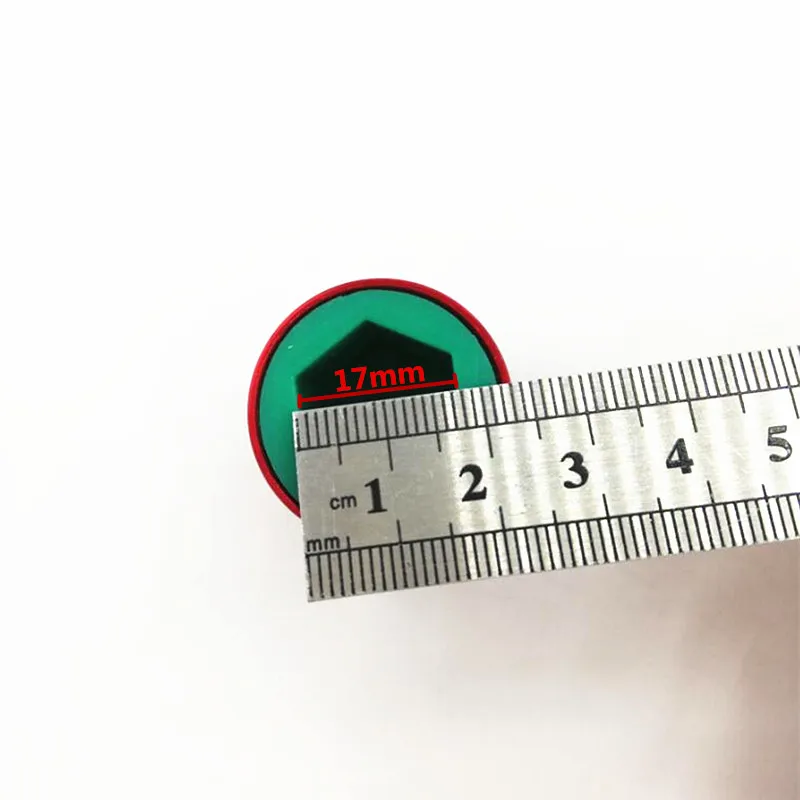 

20Pcs 17/19/21mm Wheel Screw Protector Tire Replacement Decorative Cover Dustproof Rust Cap Aluminum Alloy Hexagon Nut Cover