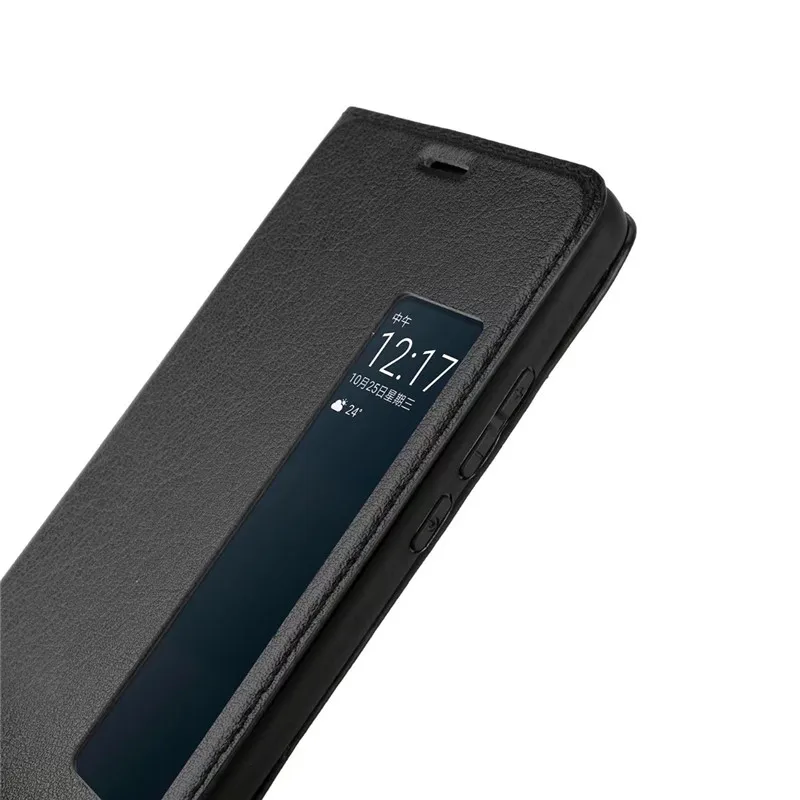 Smart Чехол чехол для Huawei Коврики 10 оригинальный бренд с Fundas окна Книга Флип