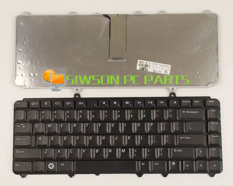 Новая клавиатура США Версия для Dell Inspiron 1318 1400 1500 1520 1521 1540 1545 1525 NK750 ноутбук версия
