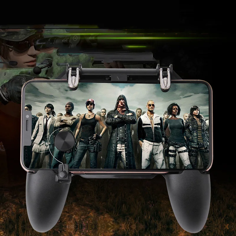 PUGB мобильный игровой контроллер пусковой механизм бесплатно огонь PUBG Джойстик