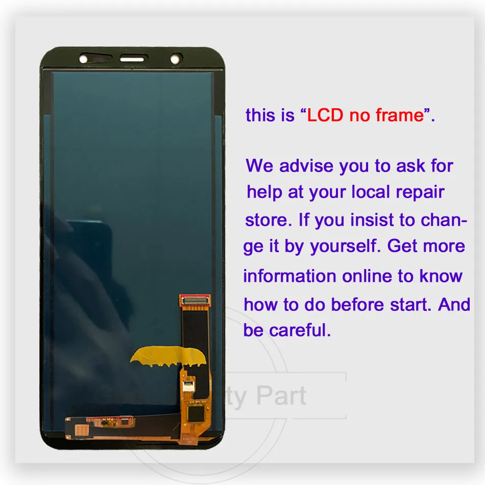 Для Samsung Galaxy J8 2018 J800 ЖК-дисплей кодирующий преобразователь сенсорного экрана в